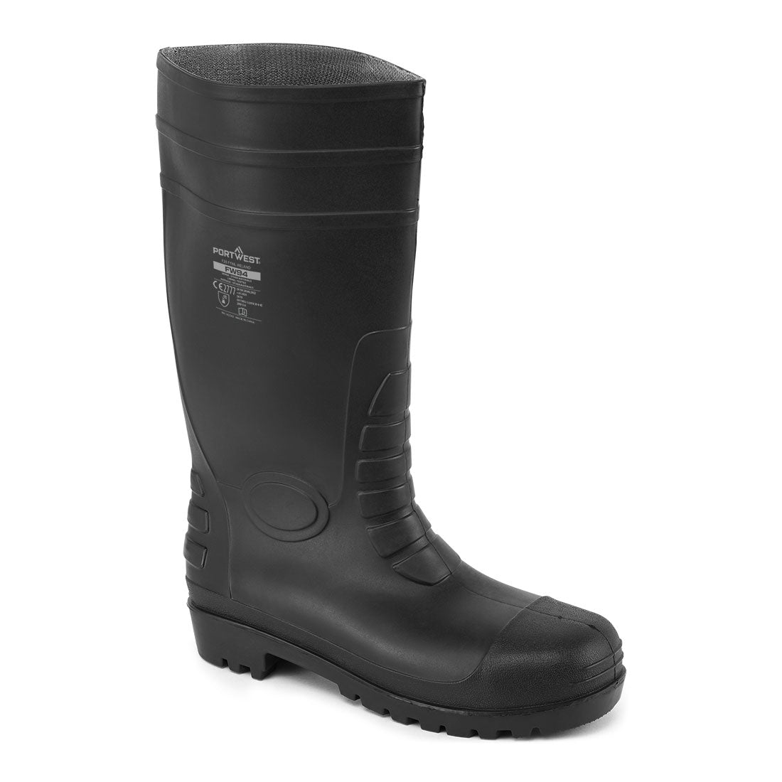 Steel PVC Classic Wellington S4 FO CI - Black