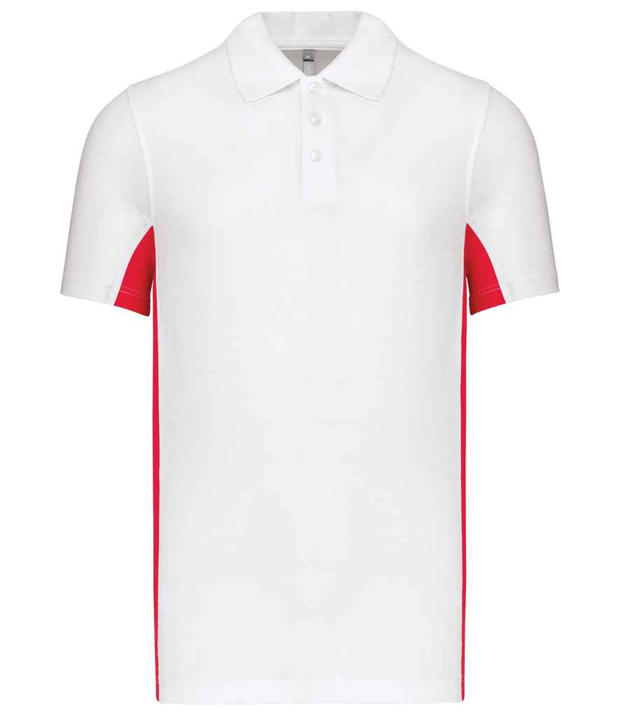 KB232 White/Red Front
