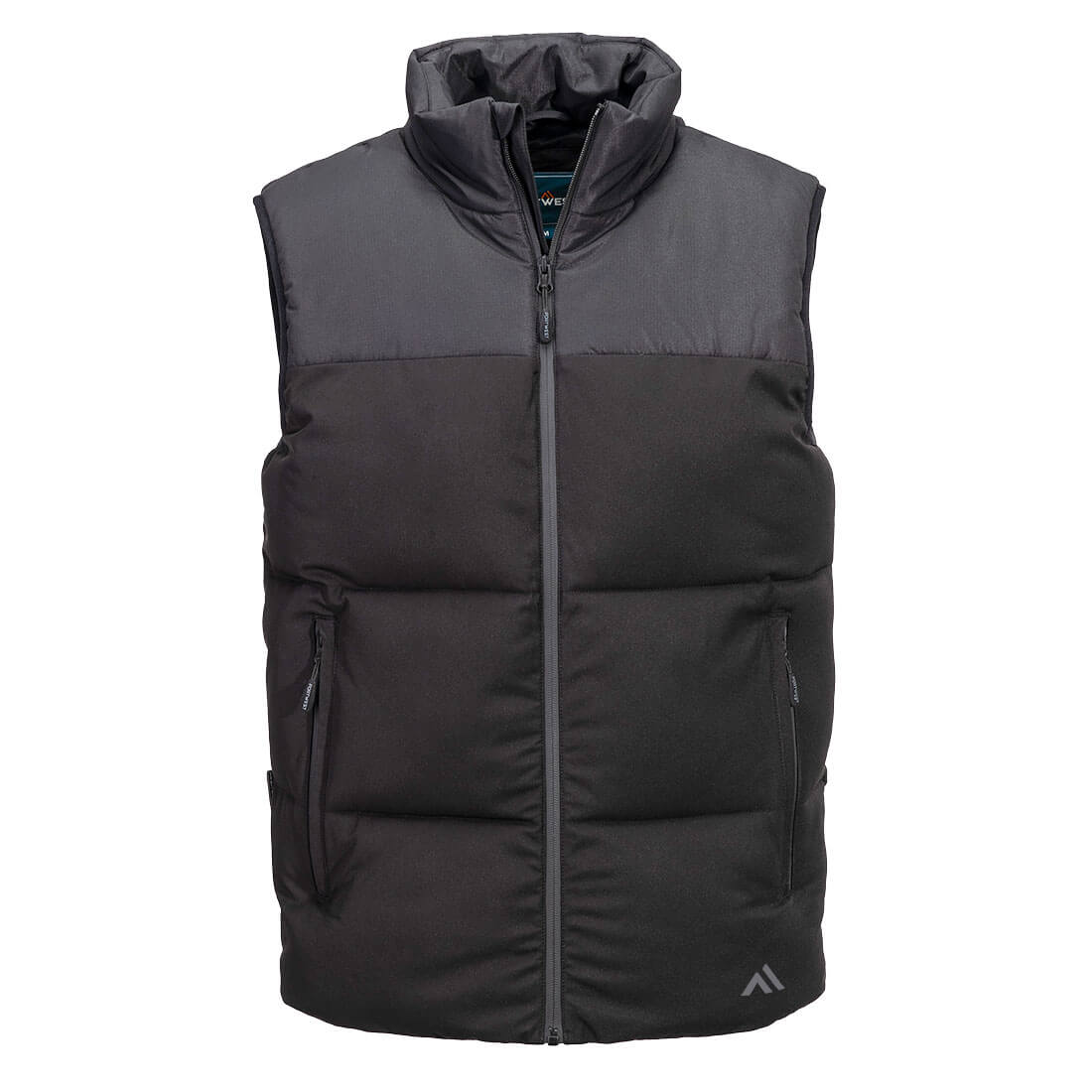 KX3 Sport Downlike Baffle Gilet - Black