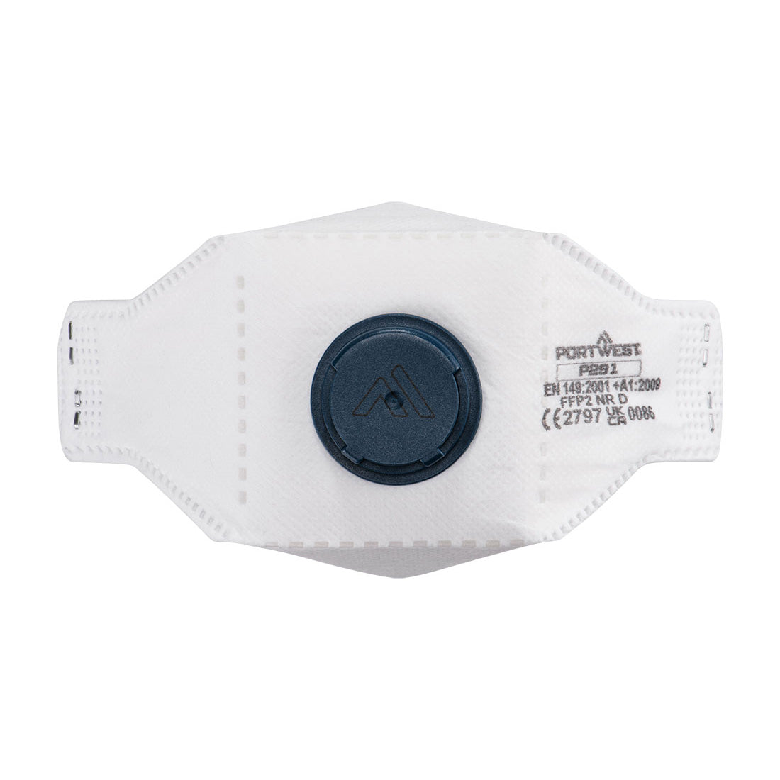 EAGLE FFP2 Valved Dolomite Fold Flat Respirator (Pk10) - White