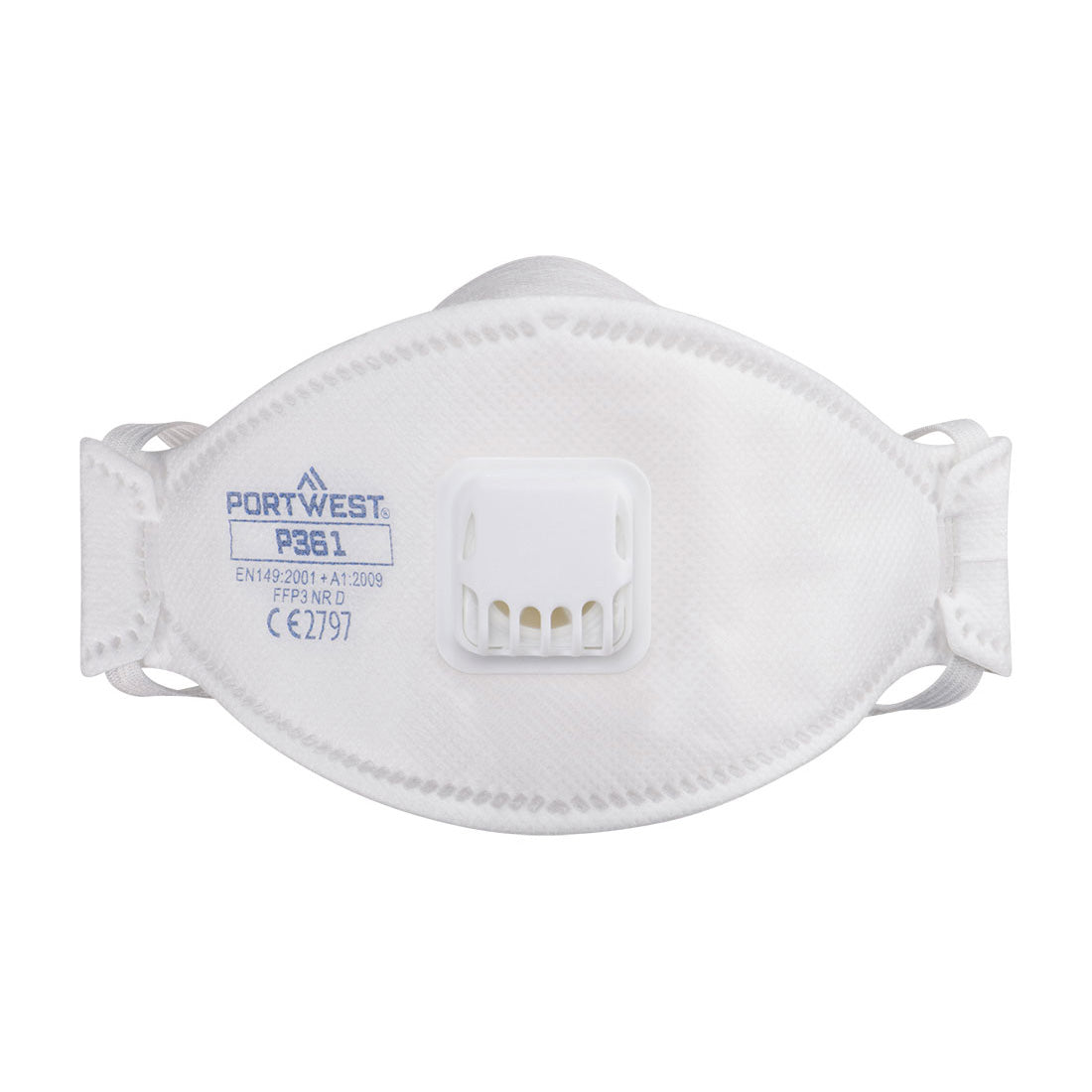Trifold Valved Dolomite FFP3 Respirator (Pk10) - White