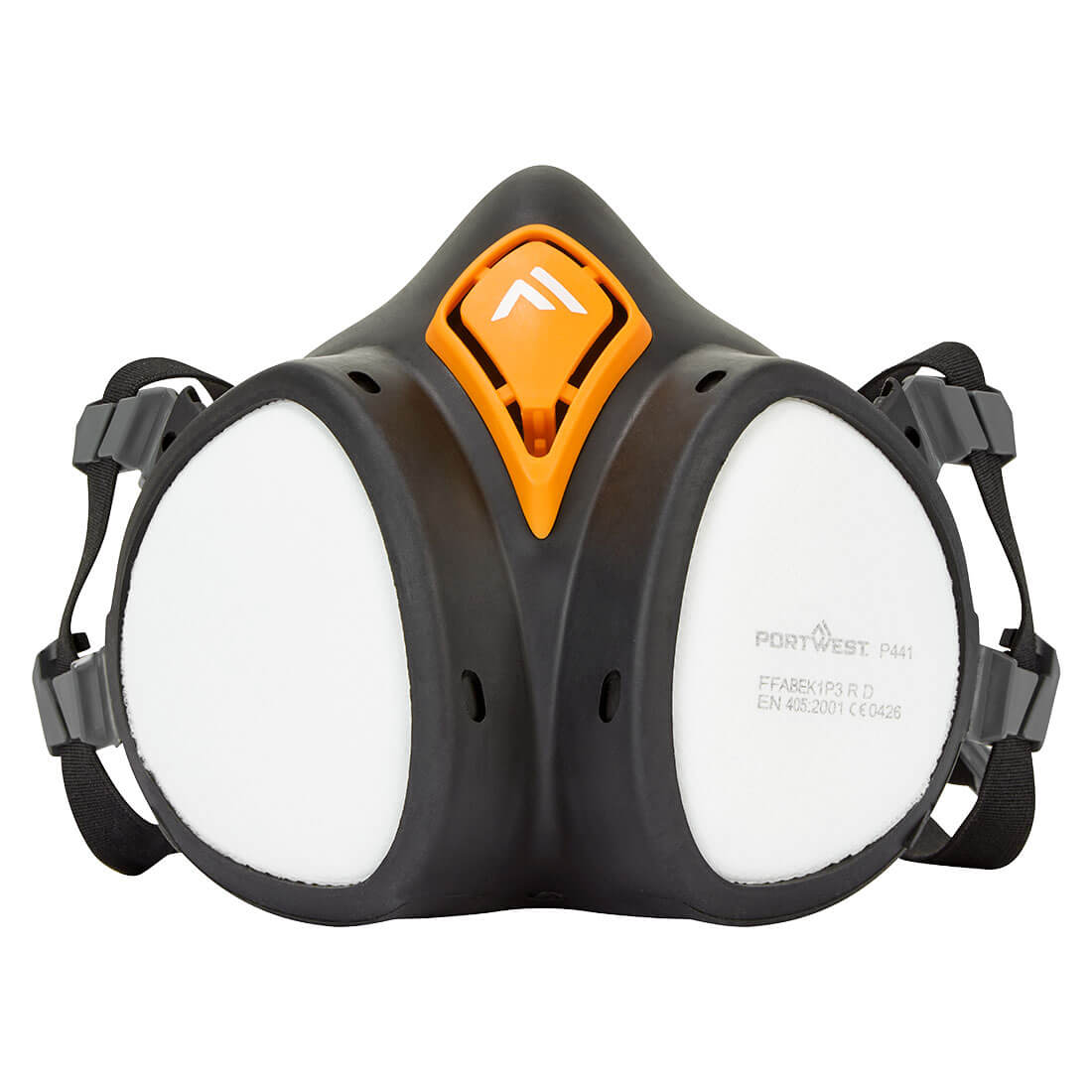 ABEK1P3 Ready to use Half Mask - Black