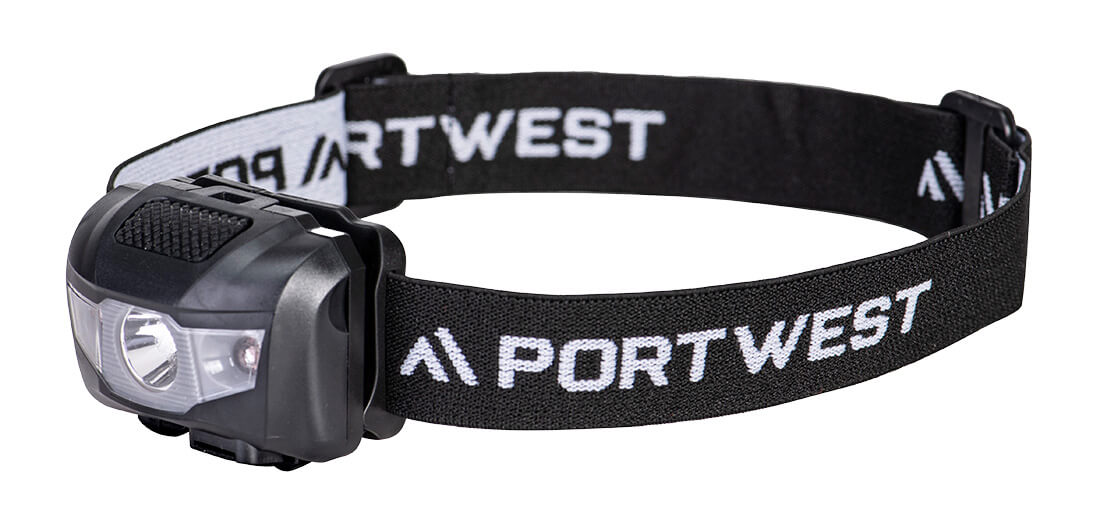 USB Rechargeable Head Light - Black
