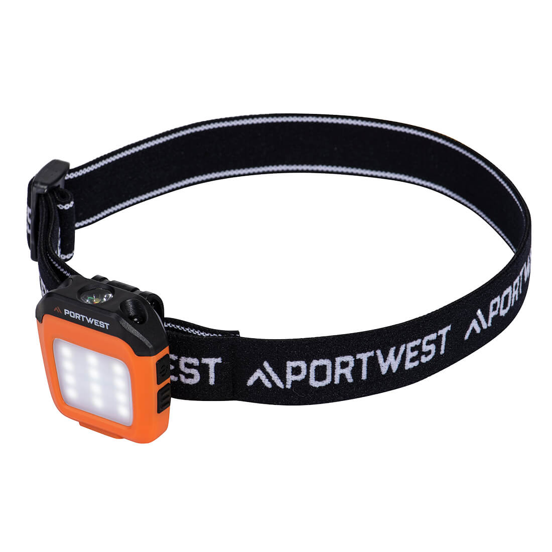 USB Rechargeable Multi-function LED Cap Light - Orange/Black