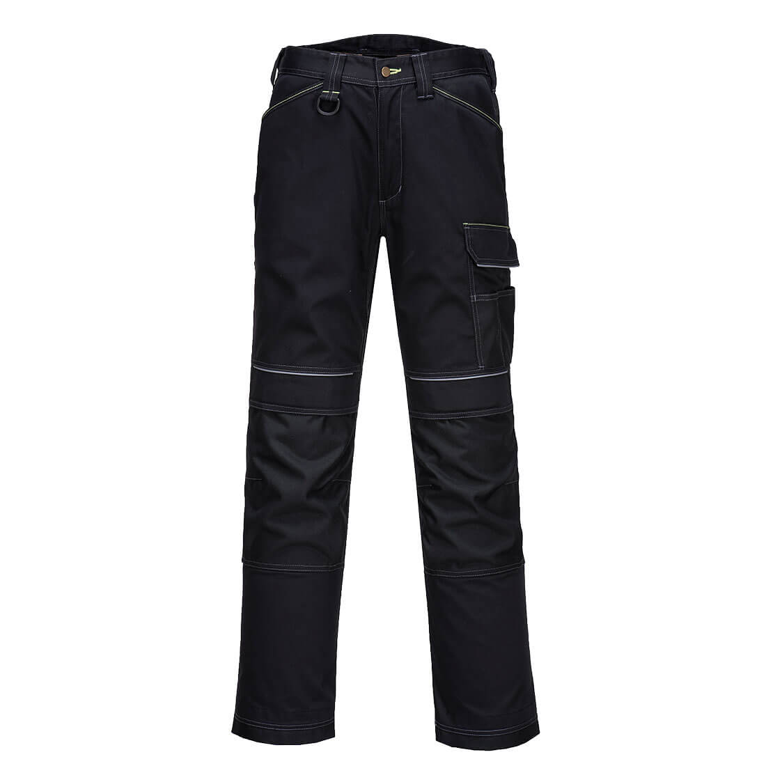 PW3 Women's Stretch Work Trousers - Black