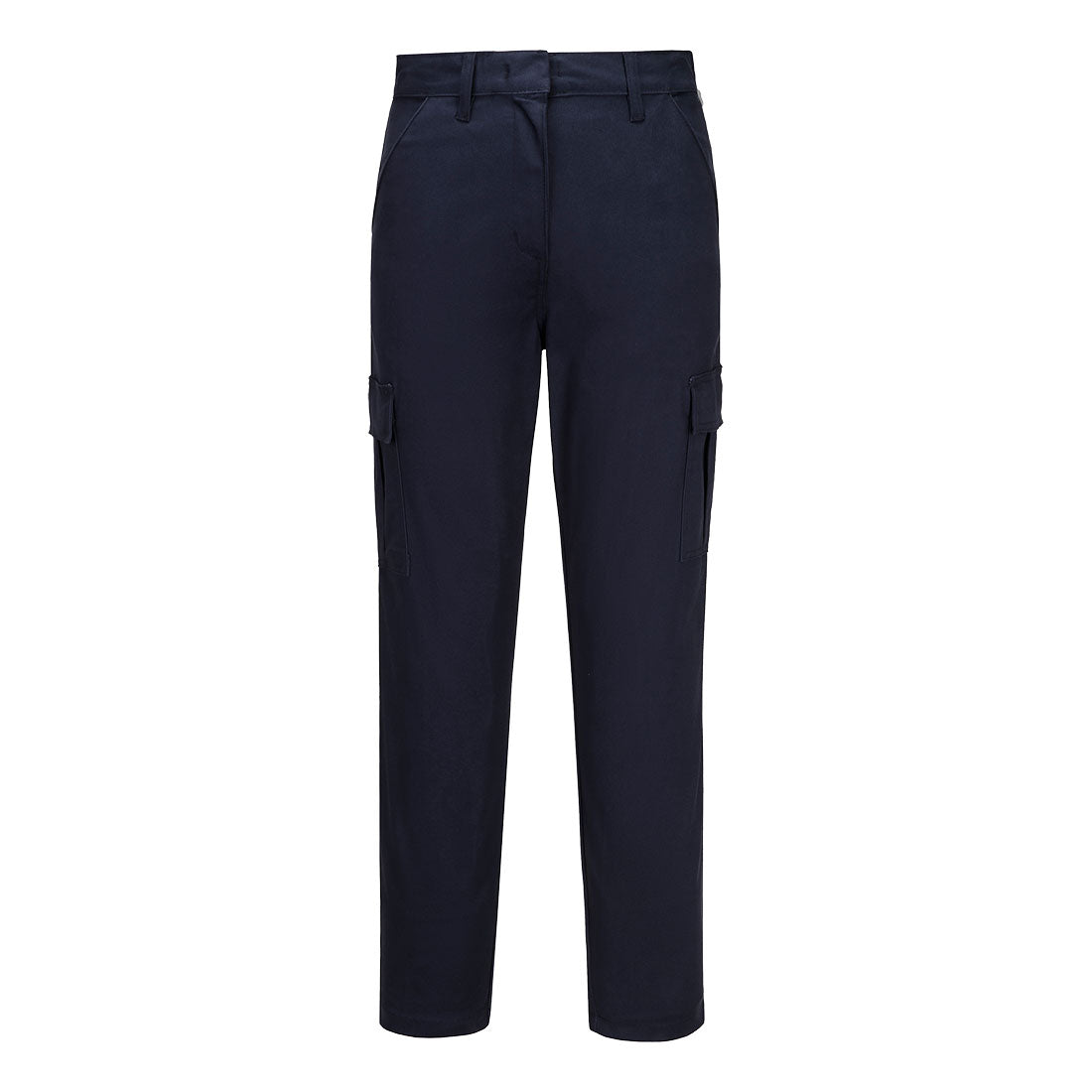 Women's Stretch Cargo Trousers - Navy