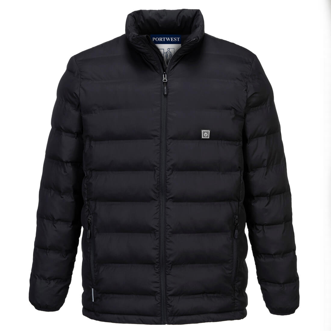Ultrasonic Heated Tunnel Jacket - Black