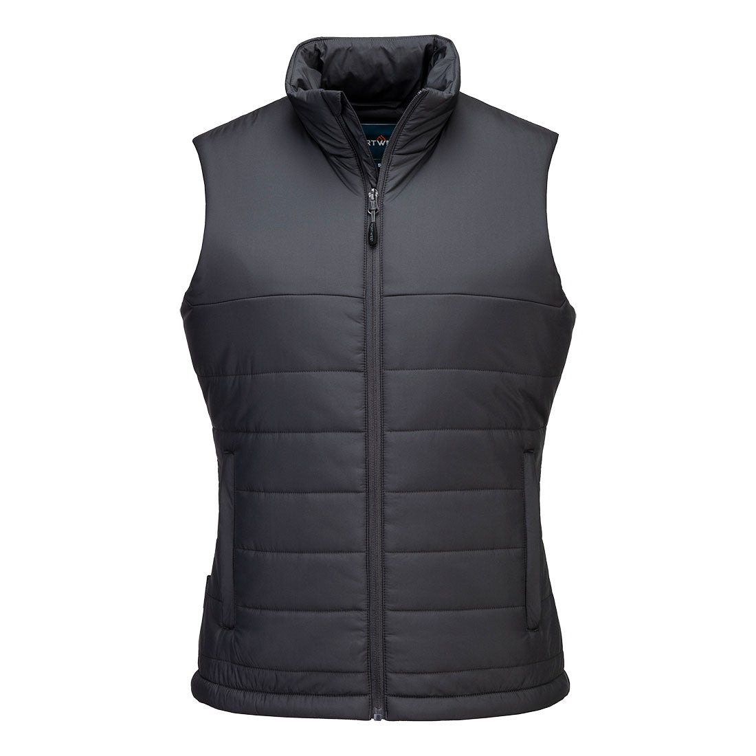 Professional Women's Insulated Baffle Gilet - Metal Grey