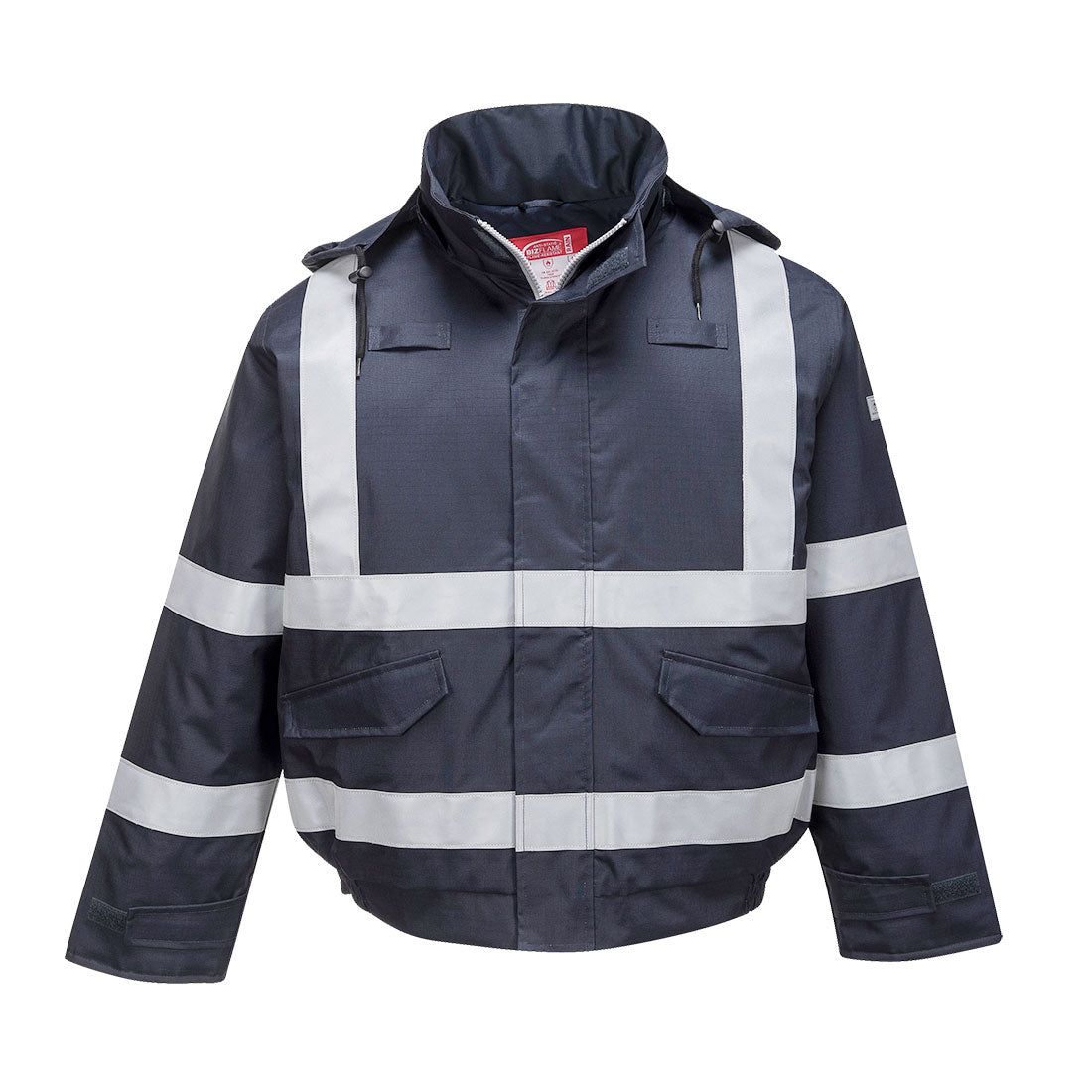 Bizflame Rain FR Winter Bomber Jacket - Navy