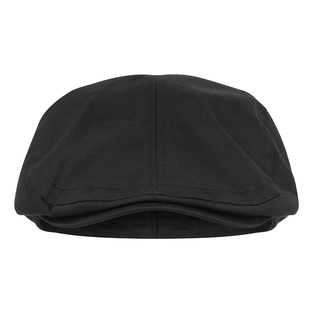 Chefs Flat Cap - Black