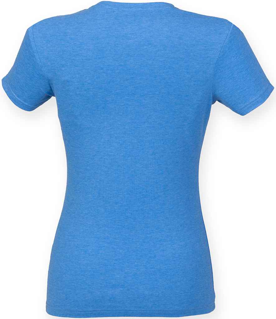 SK121 Heather blue Back