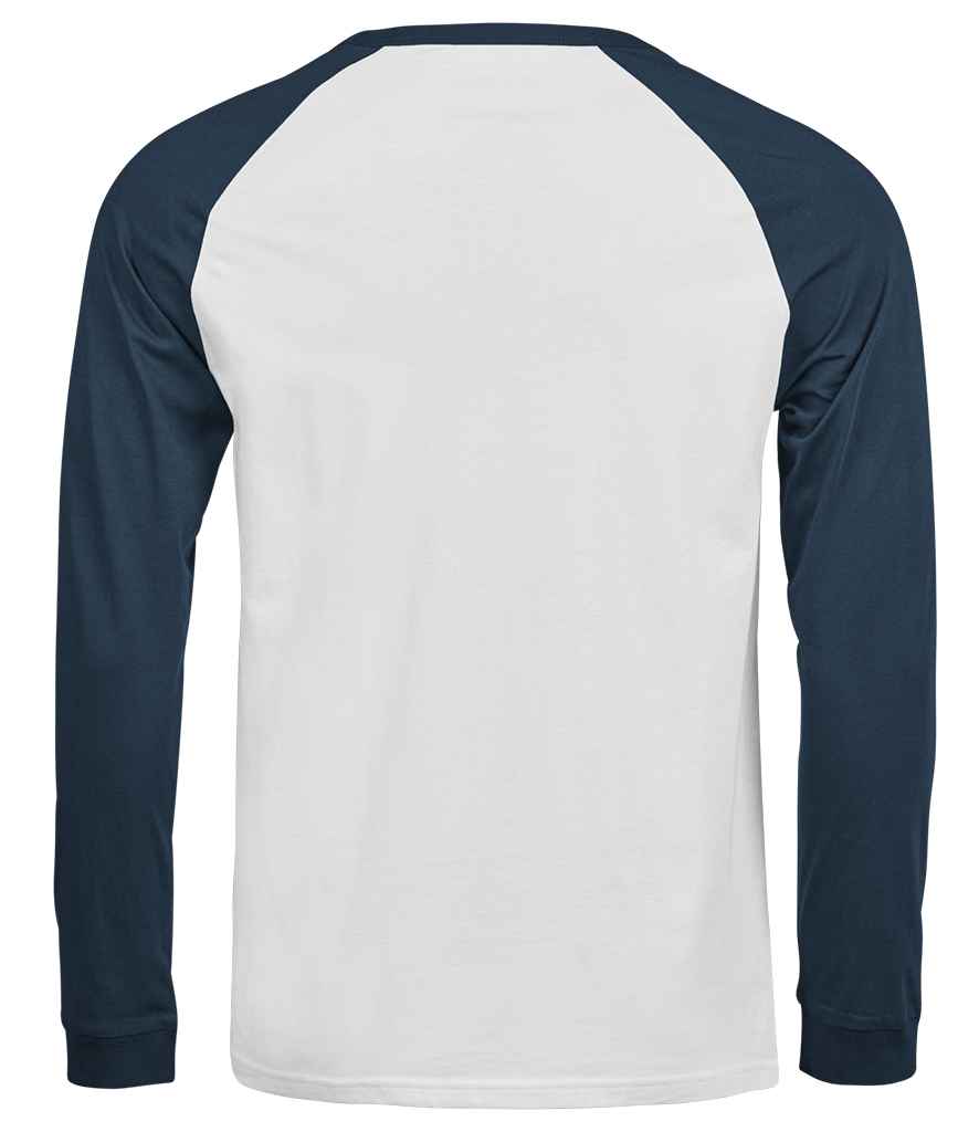 T1170 White/Ink Blue Back