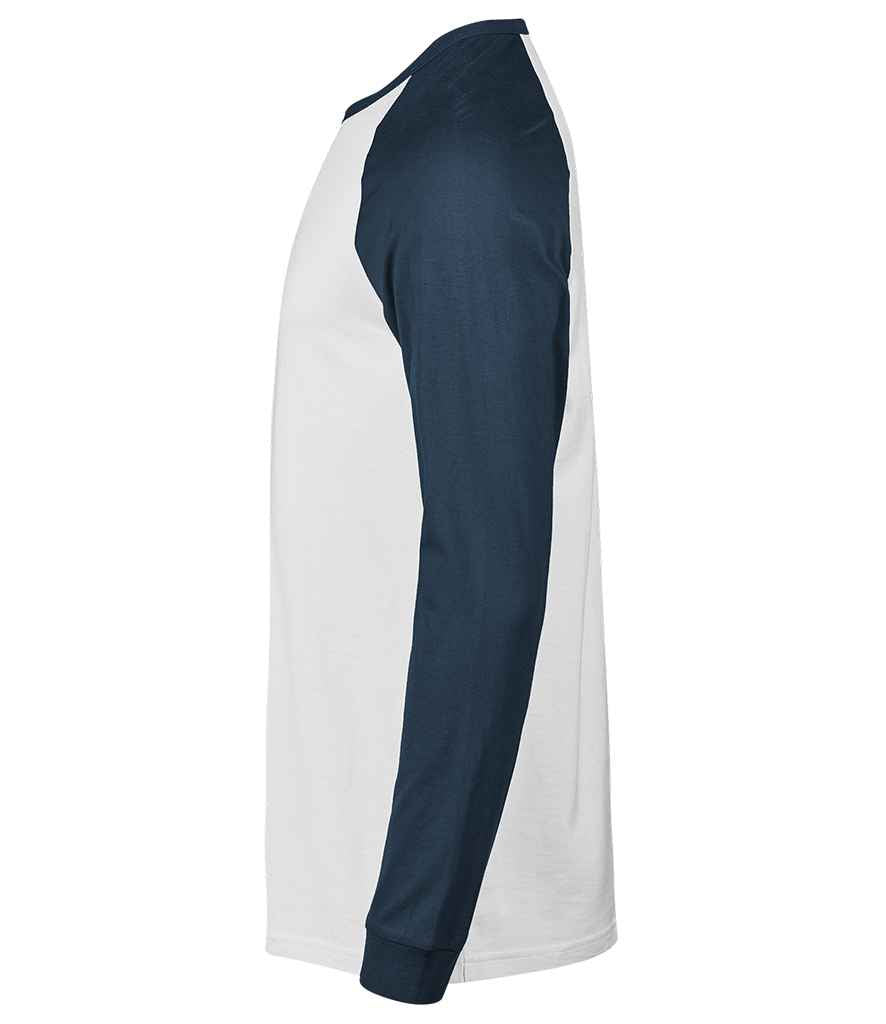 T1170 White/Ink Blue Left