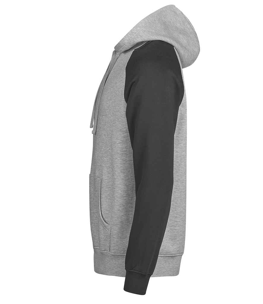 T5156 Heather Grey/Black Left