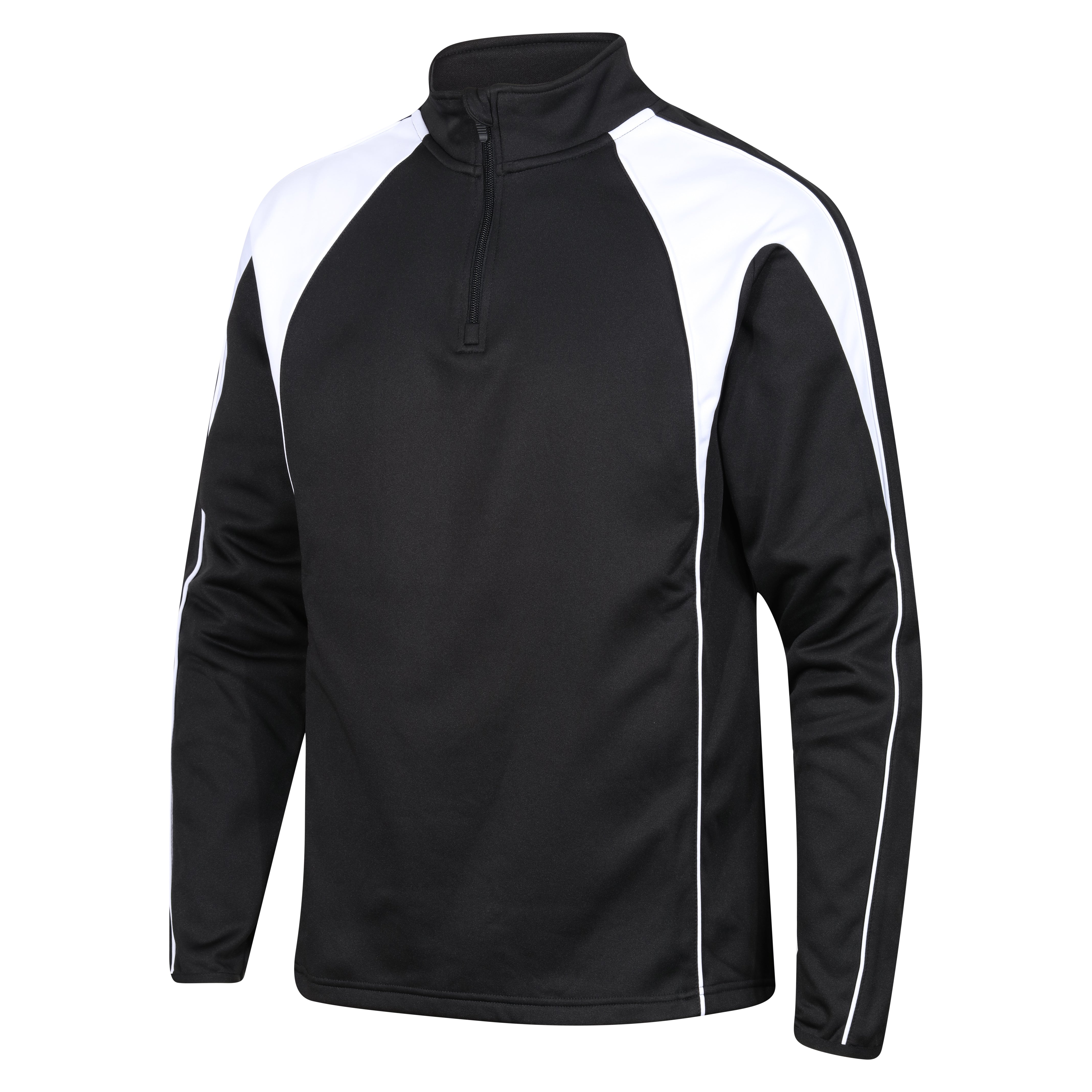 PRO Team Midlayer Top - Black/White