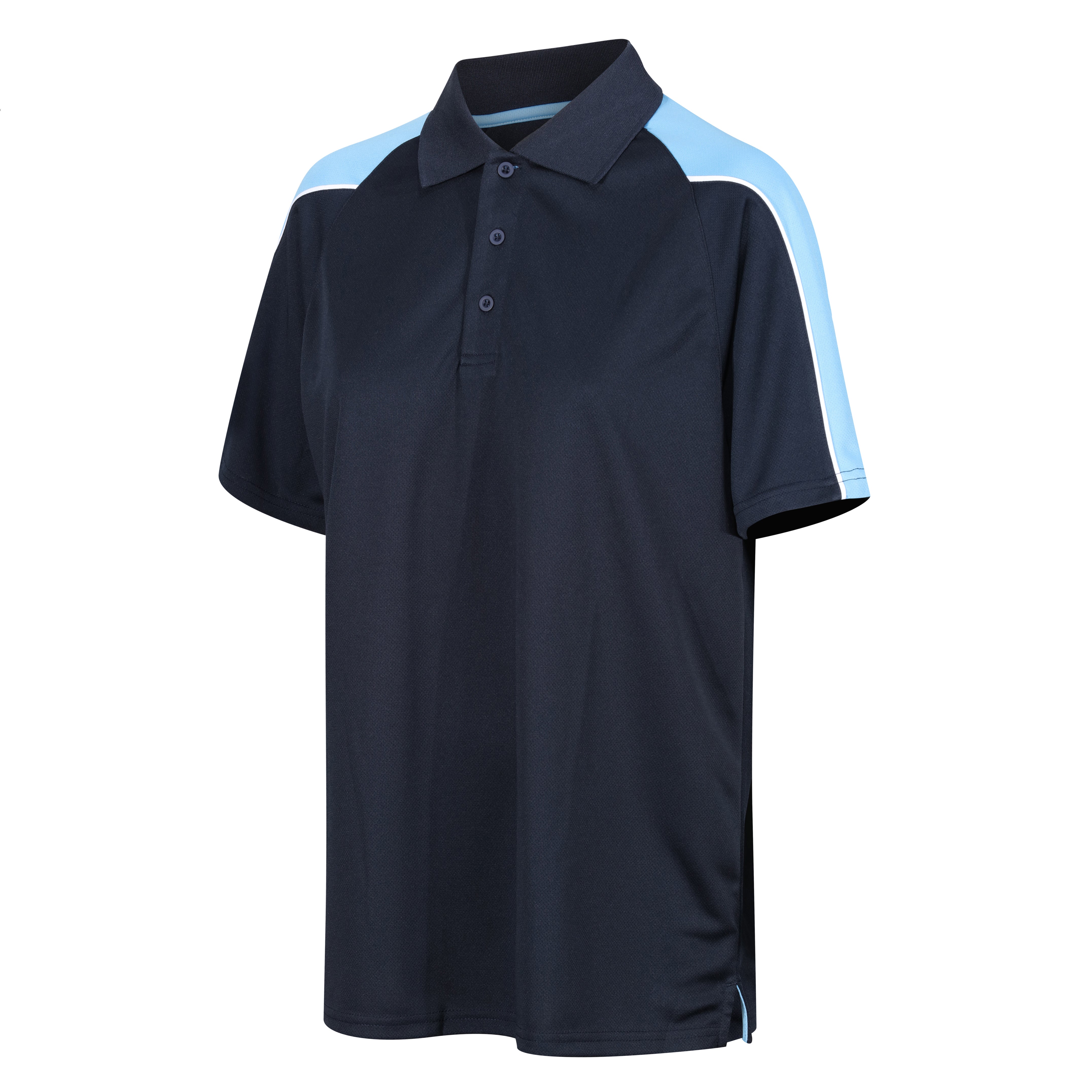 Igen Unisex Polo - Navy/Sky