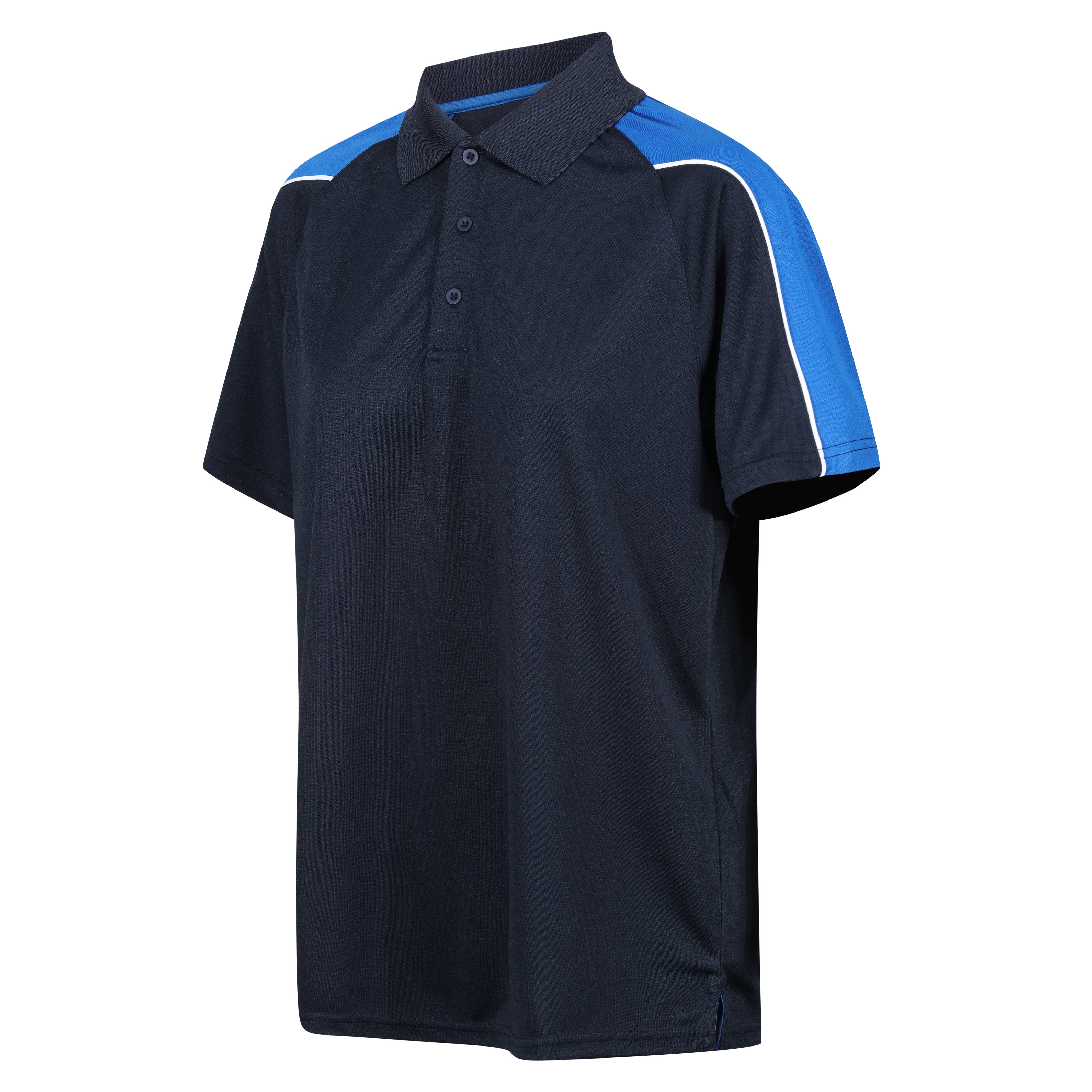 Igen Unisex Polo - Navy/Royal