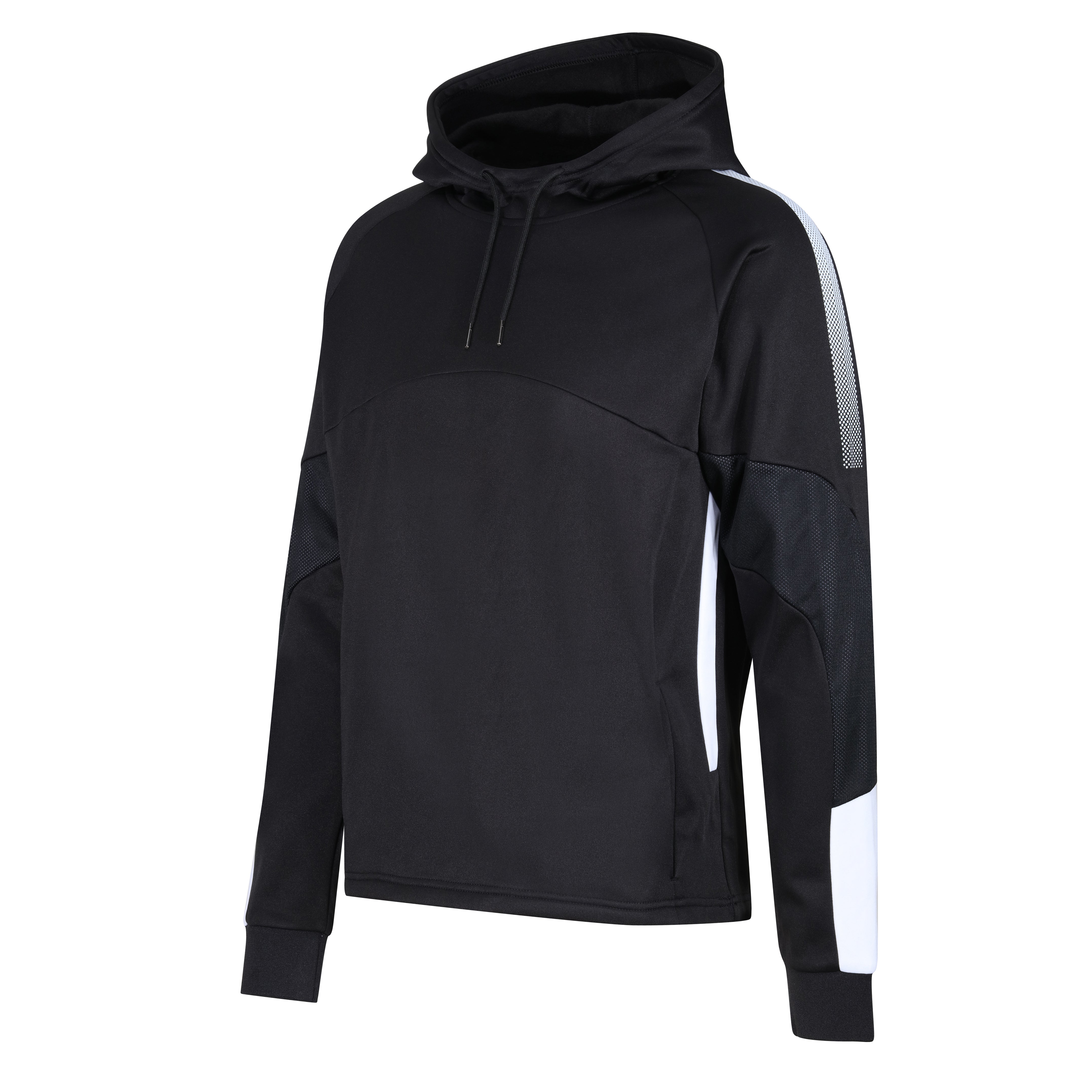 Edge PRO Technical Poly Hoodie - Black/White