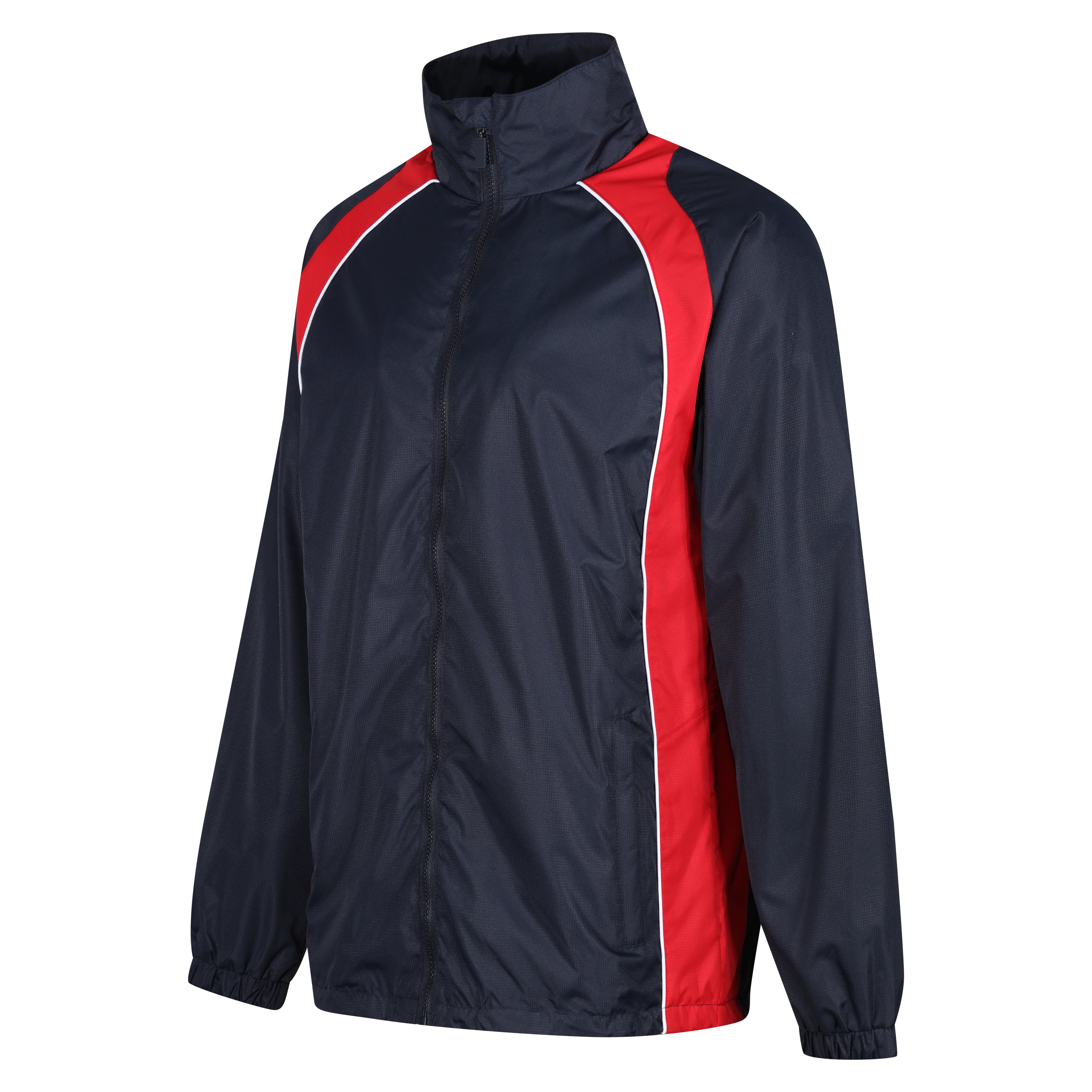 Elite Showerproof Jacket Youth - Navy/Red