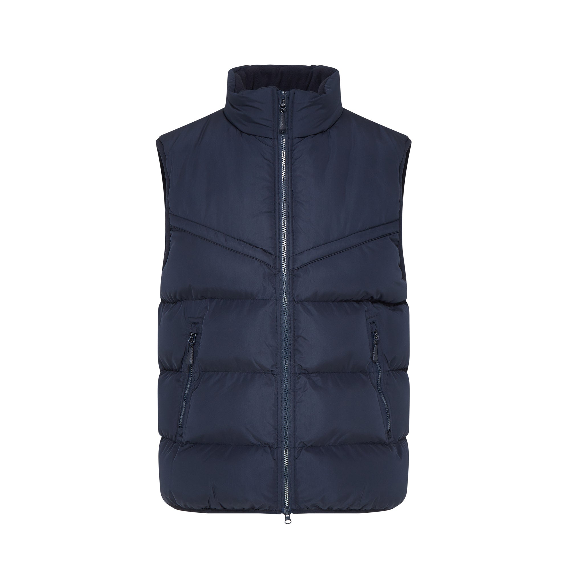 Chevron Puffer Gilet Youth - Dark Navy