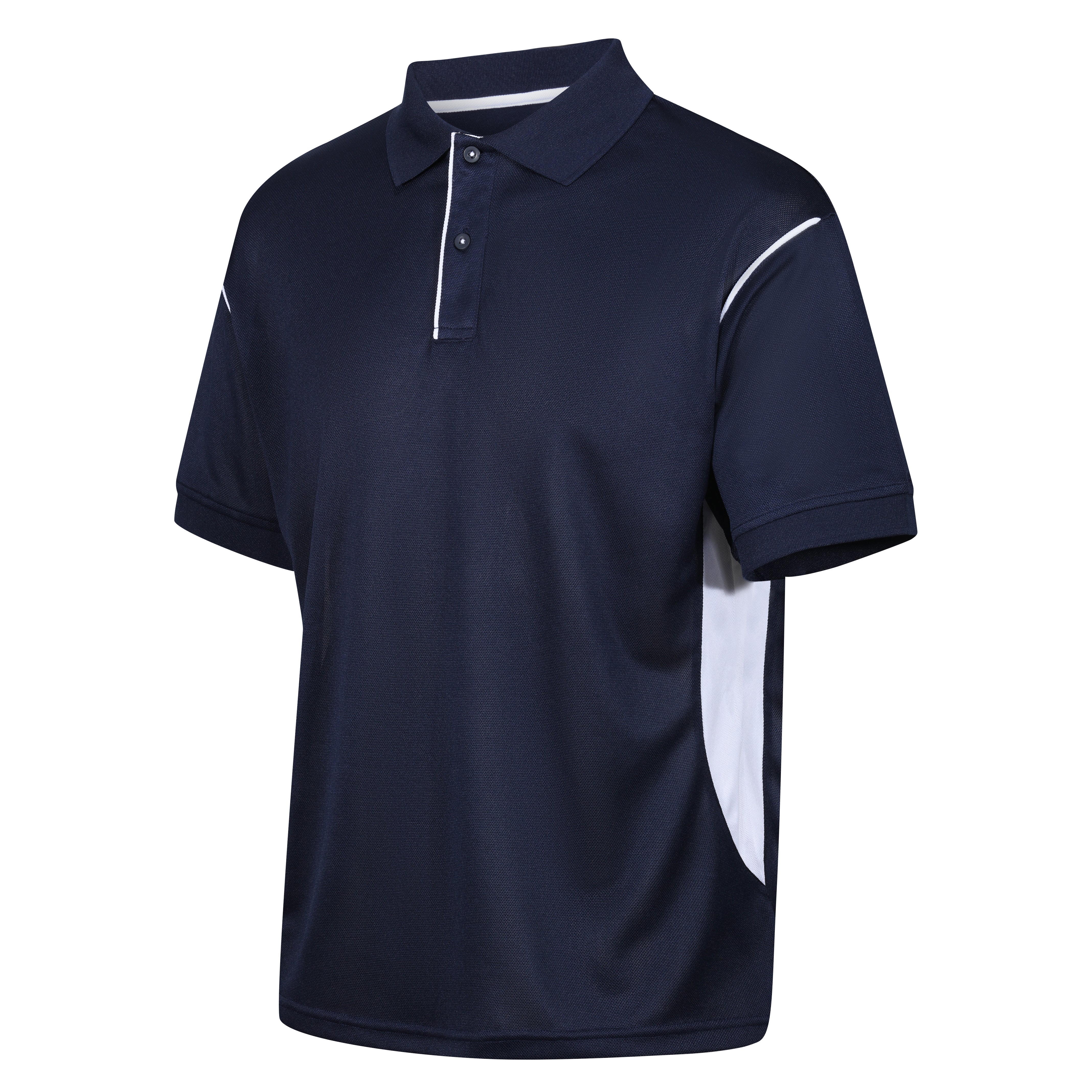 PRO Premium Polo Youth - Navy/White