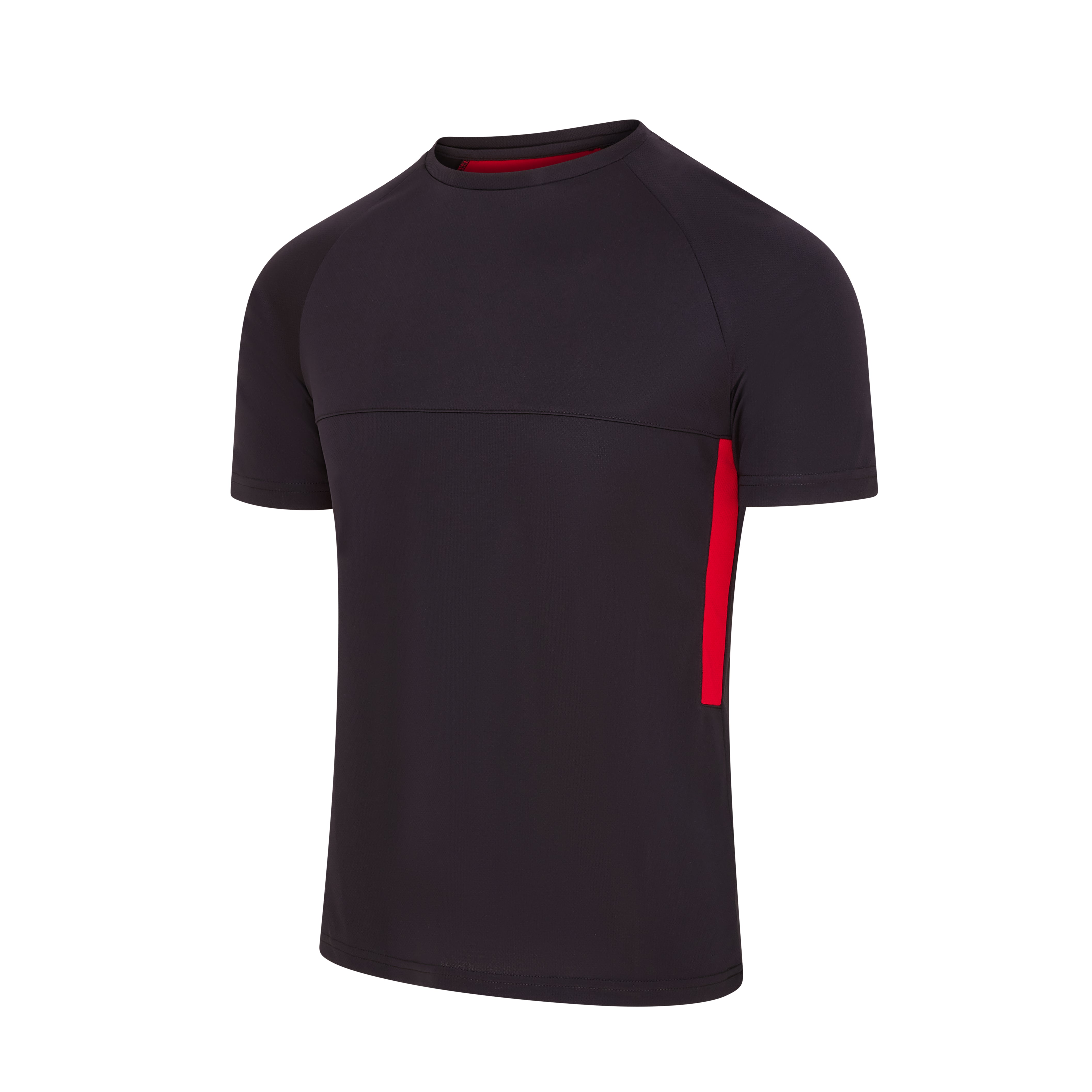Igen Unisex Tech Tee - Black/Red