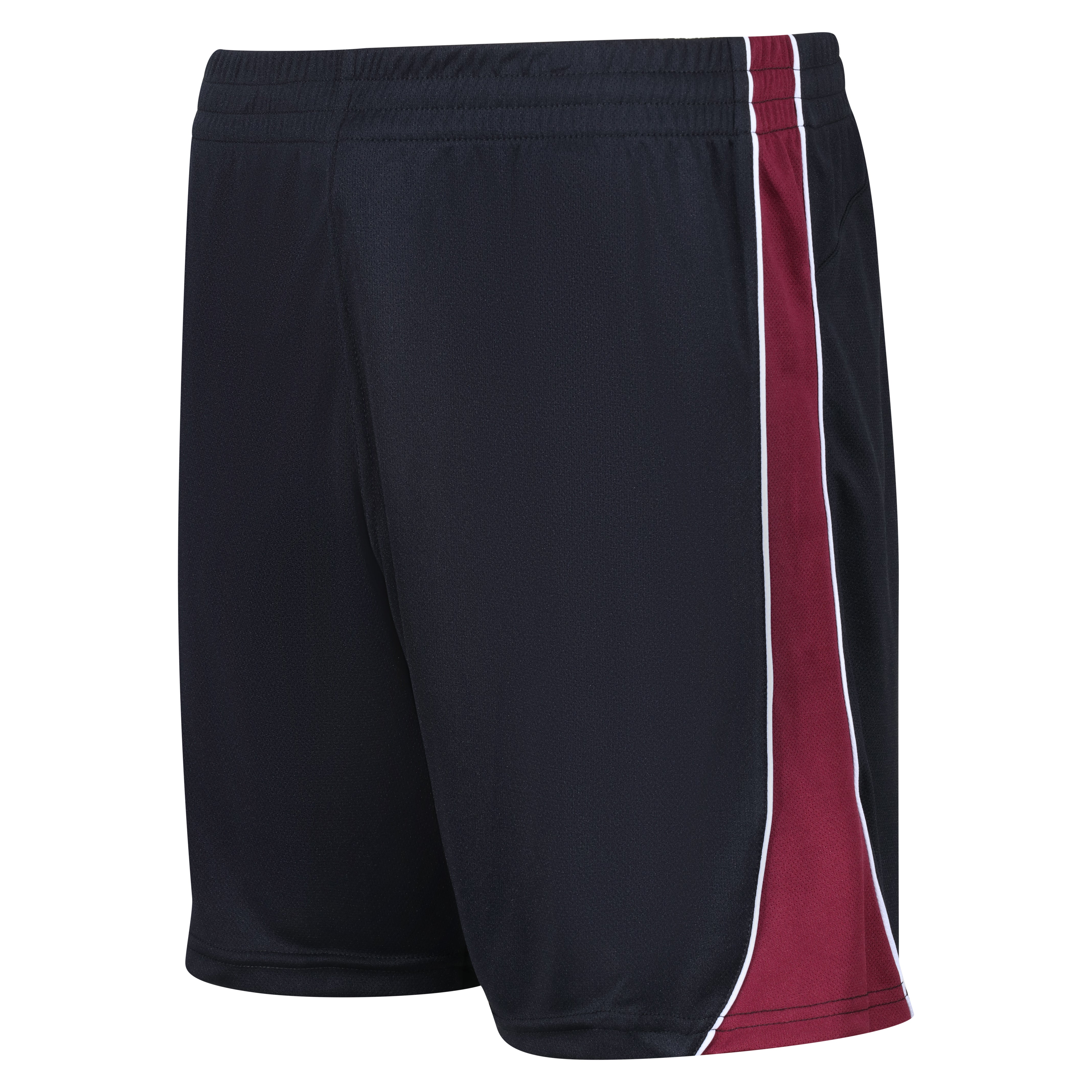Igen Unisex Short - Black/Maroon