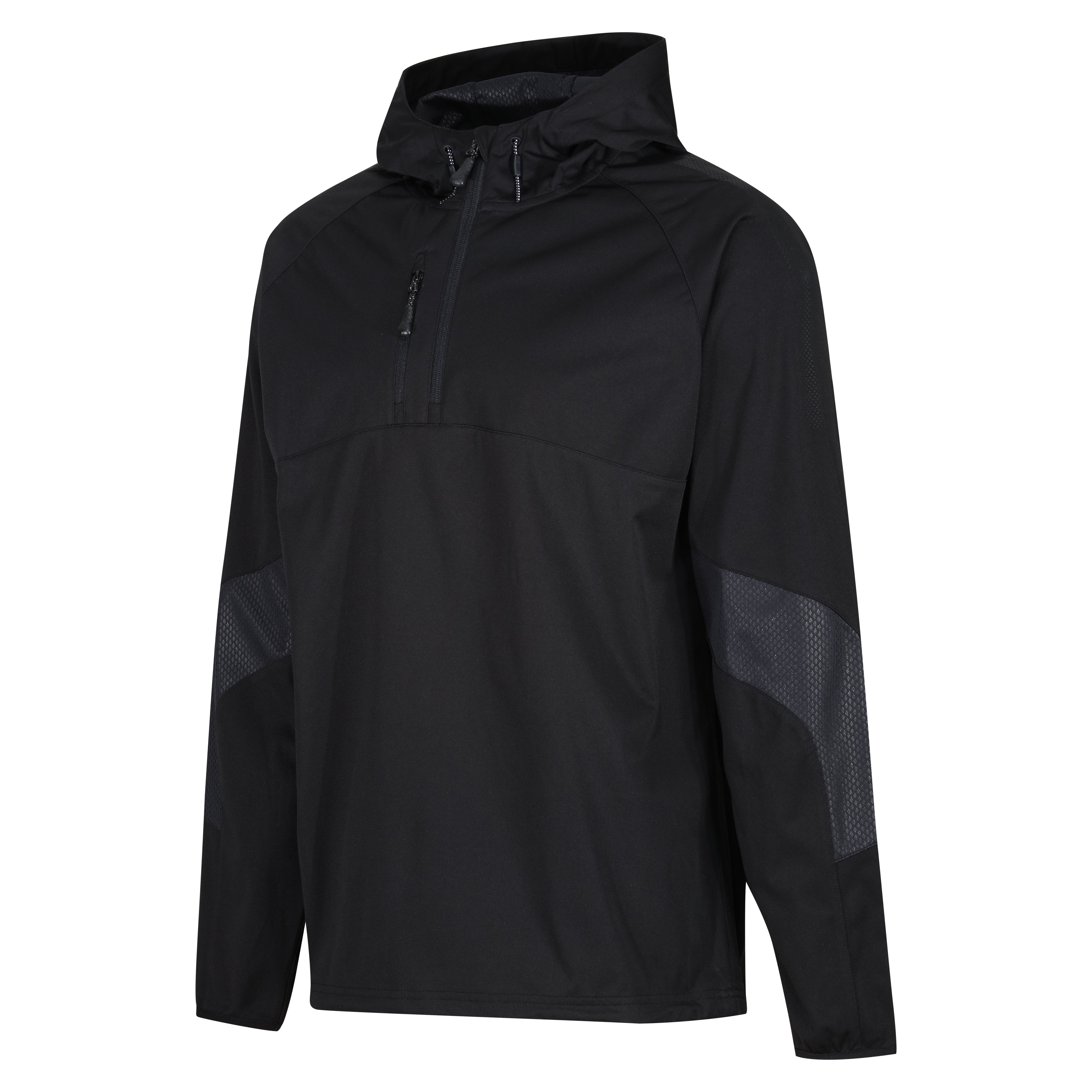 Edge PRO Hooded Jacket - Black/Black