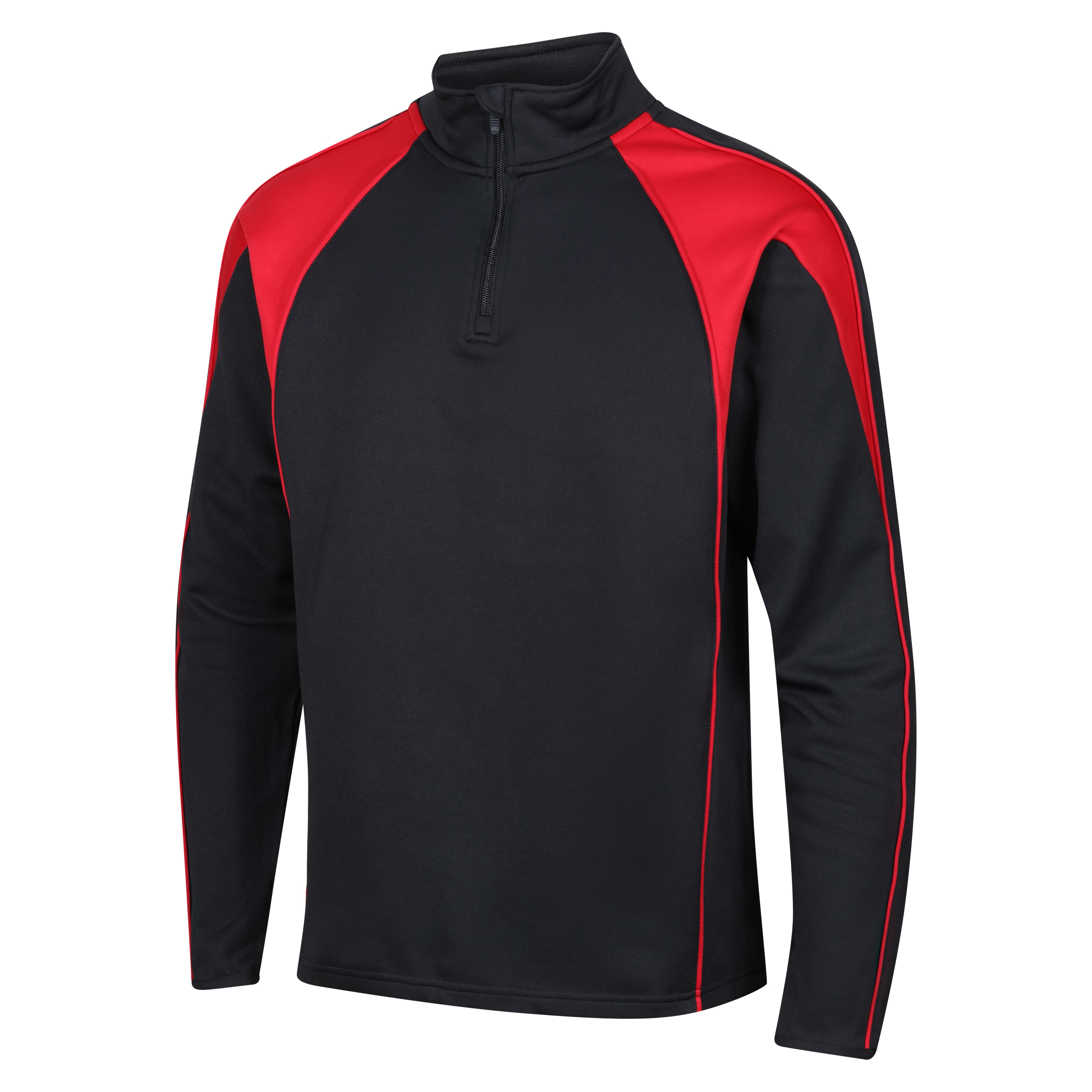 PRO Team Midlayer Top Youth - Black/Red