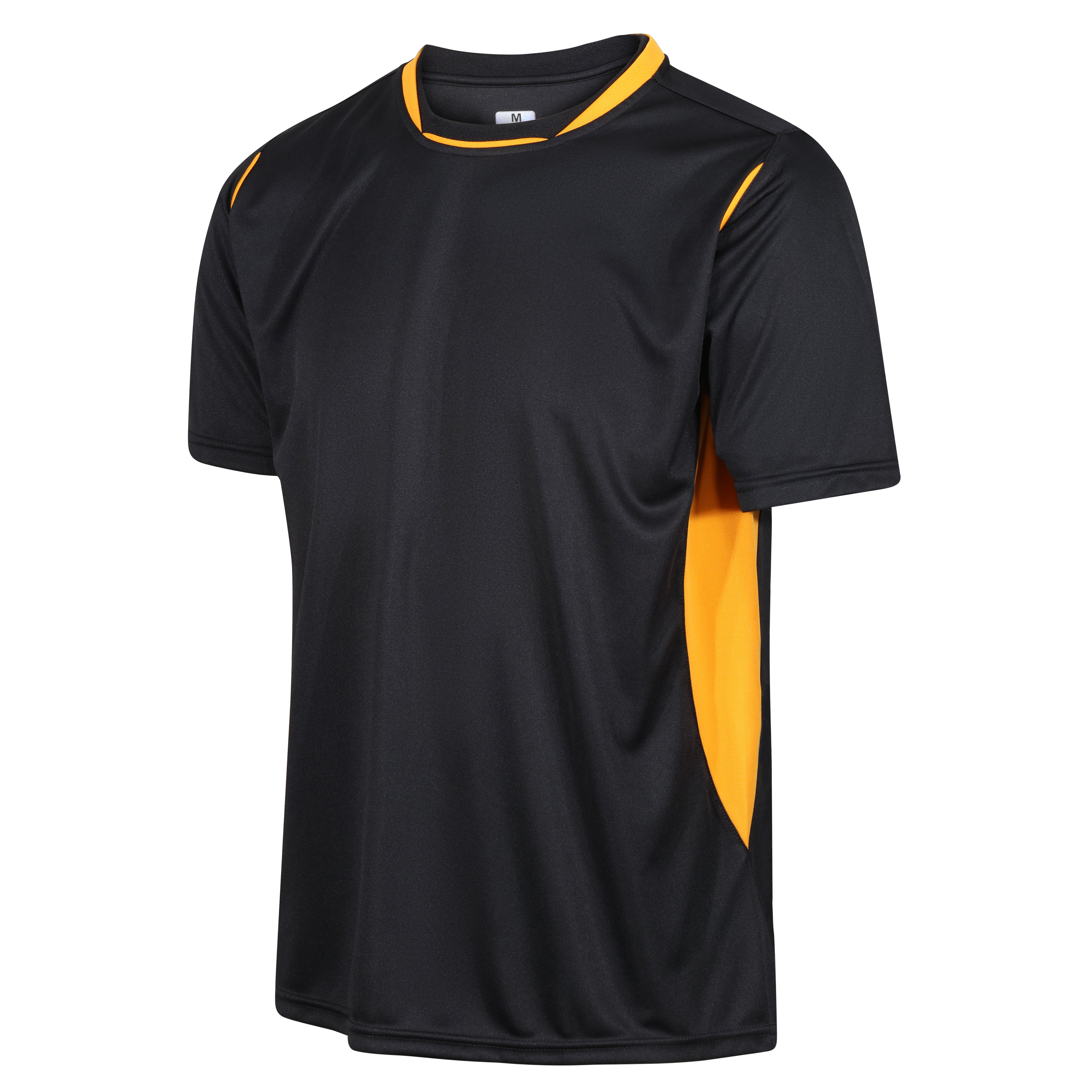PRO Training Tee - Black/Amber