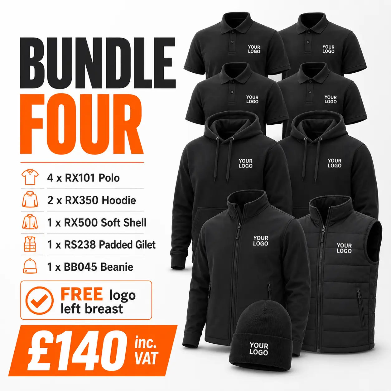 GoGo Workwear Bundle Four