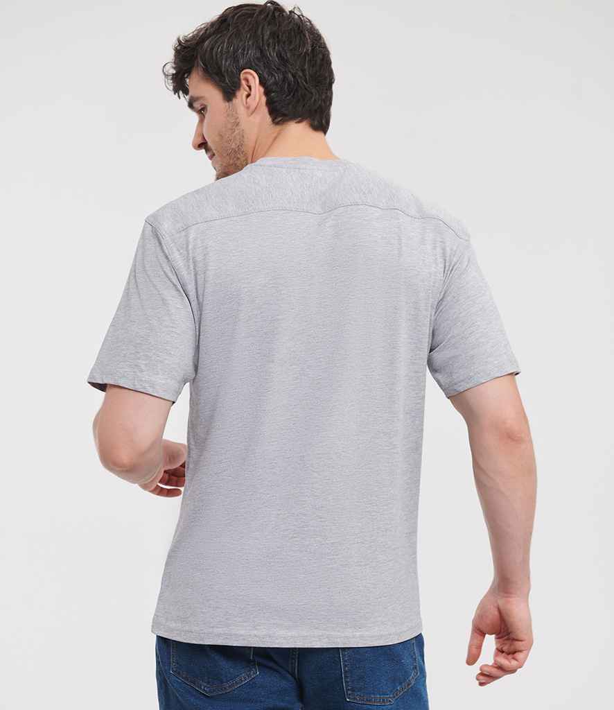 Russell Athletic Heavyweight T-Shirt - Light Oxford
