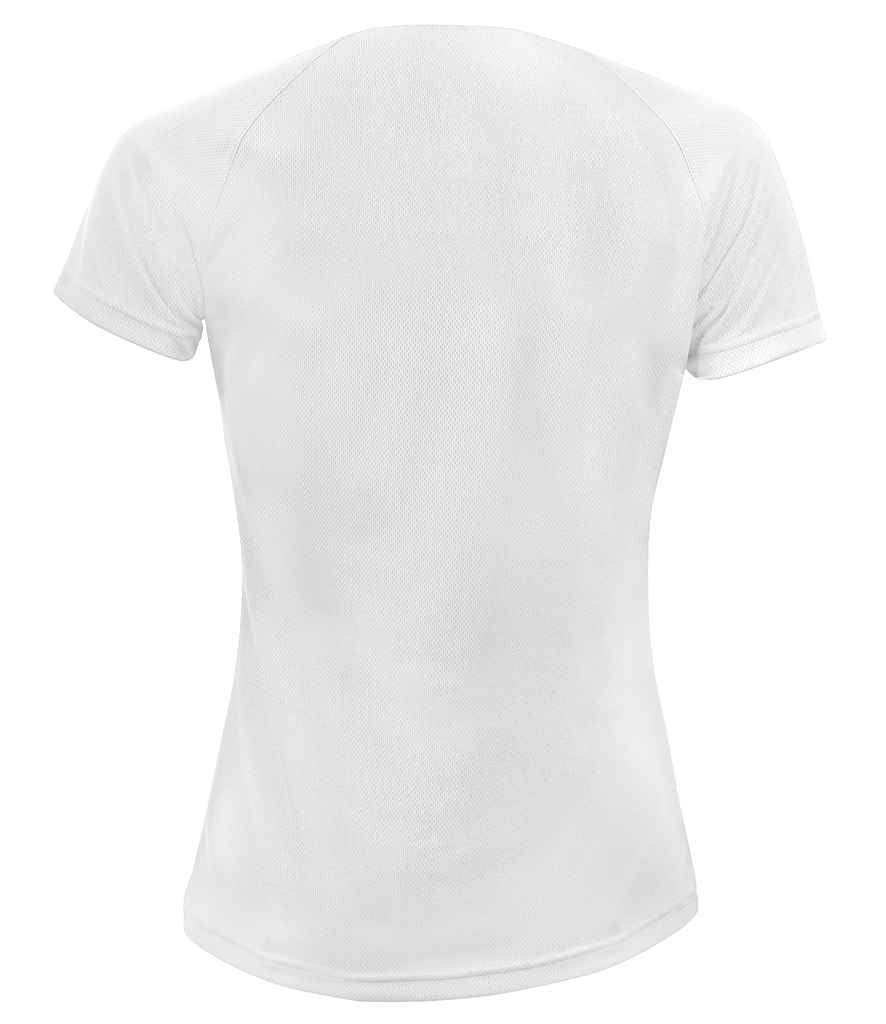 SOL'S Ladies Sporty Performance T-Shirt - White