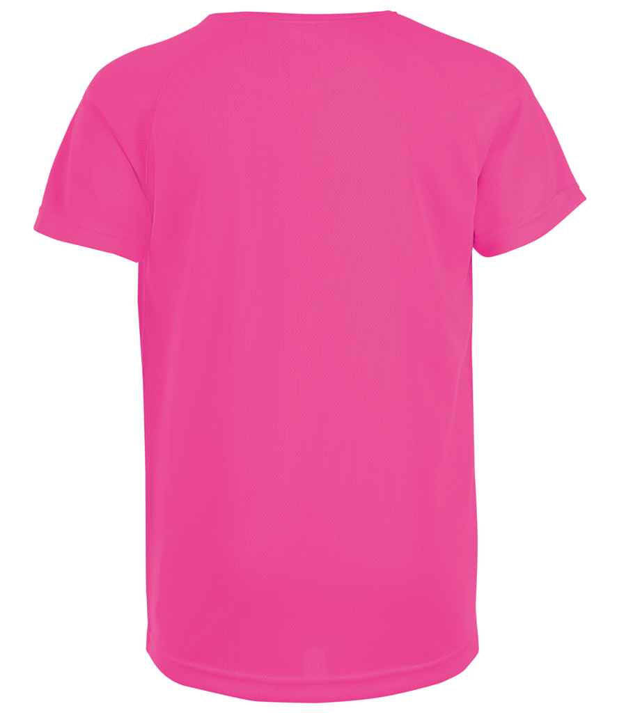 SOL'S Kids Sporty T-Shirt - Neon Pink