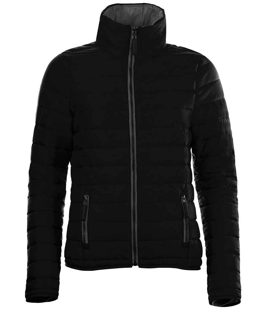 SOL'S Ladies Ride Padded Jacket - Black