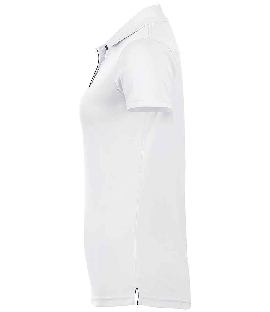 SOL'S Ladies Performer Piqué Polo Shirt - White