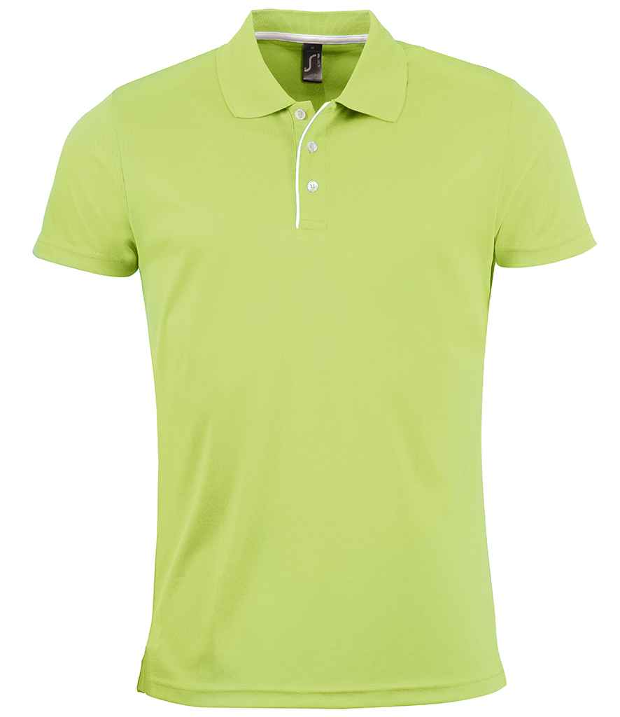 SOL'S Performer Piqué Polo Shirt - Apple Green