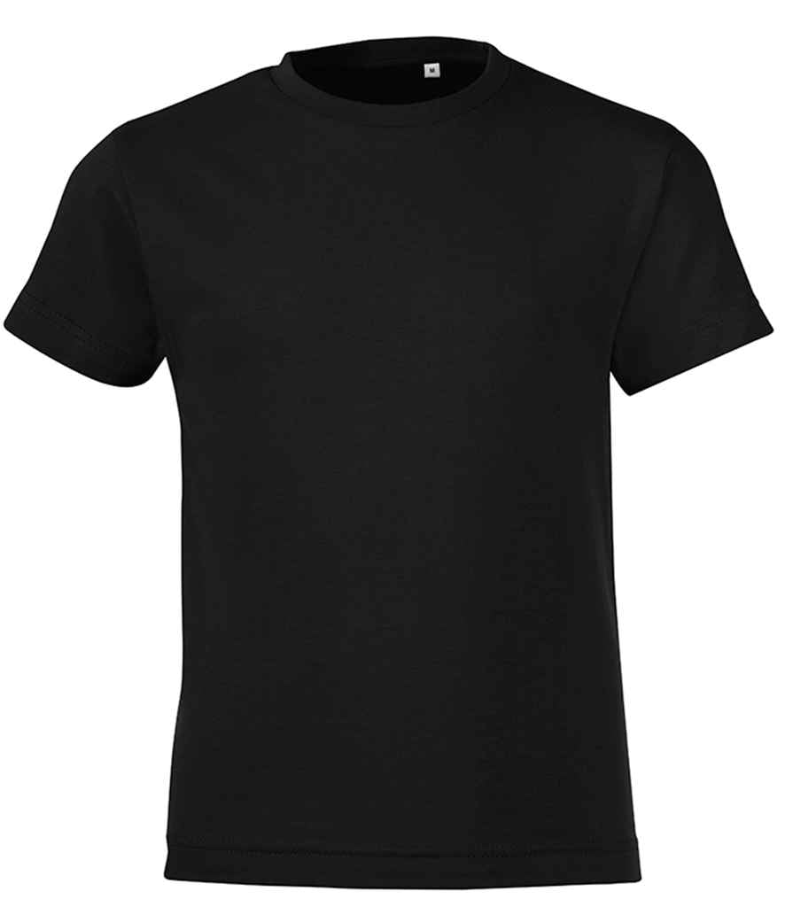 SOL'S Kids Regent Fit T-Shirt - Deep Black