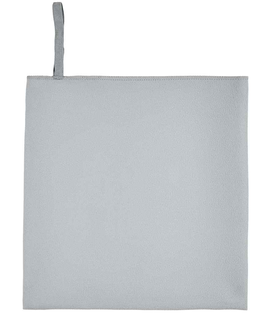 SOL'S Atoll 30 Microfibre Guest Towel - Pure Grey