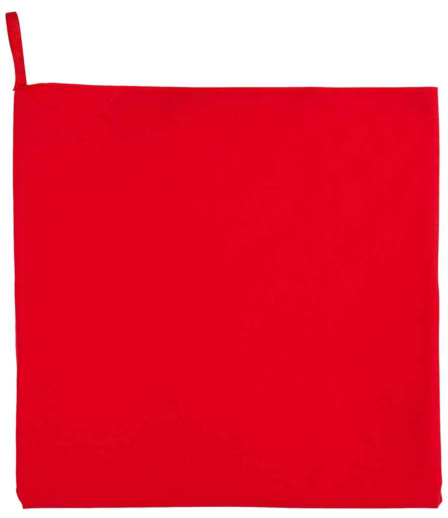 SOL'S Atoll 70 Microfibre Bath Towel - Red