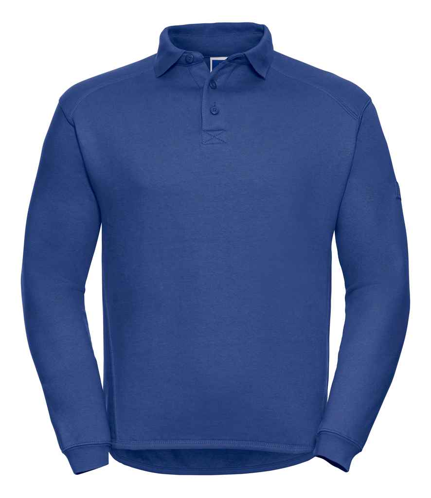 Russell Athletic Heavy Duty Collar Sweatshirt - Bright Royal
