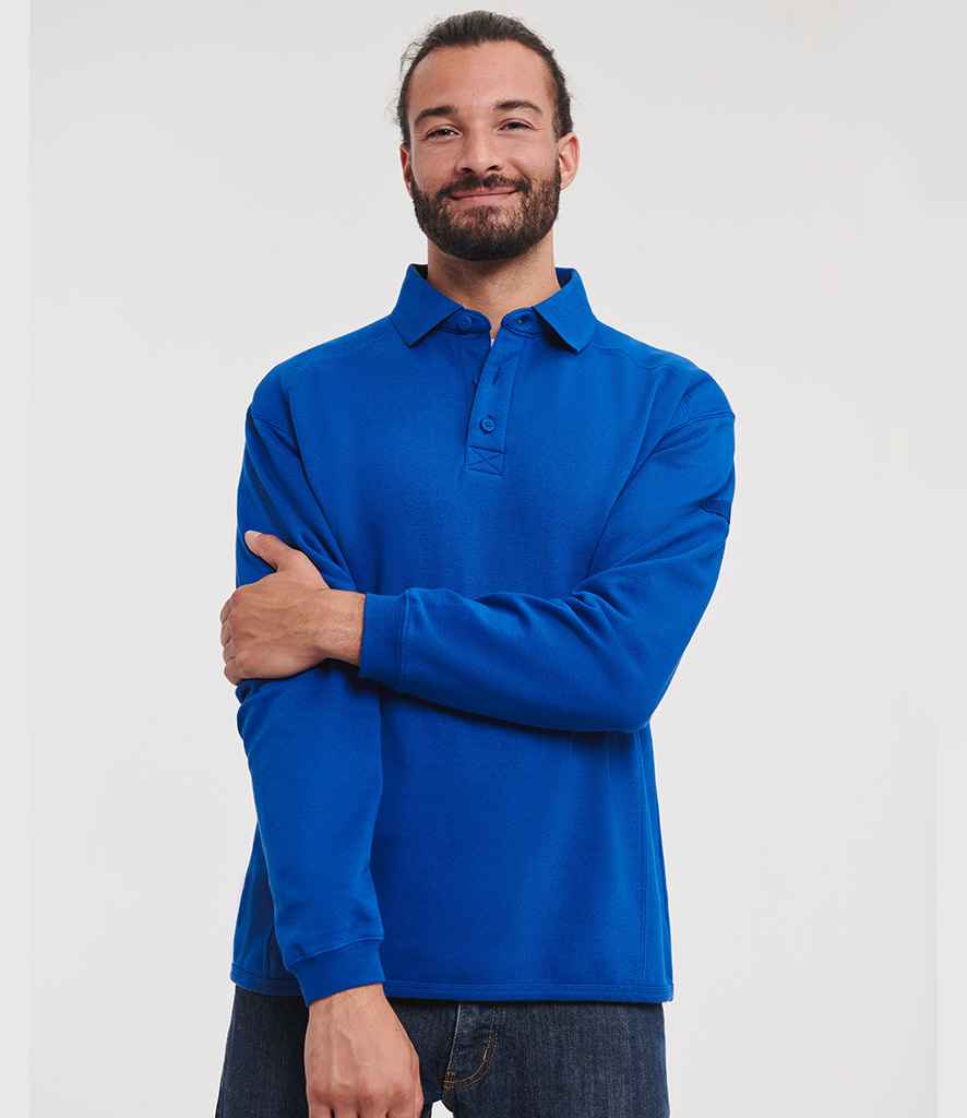 Russell Athletic Heavy Duty Collar Sweatshirt - Bright Royal
