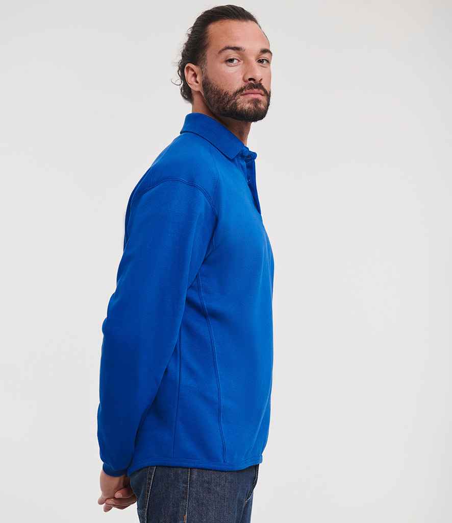 Russell Athletic Heavy Duty Collar Sweatshirt - Bright Royal