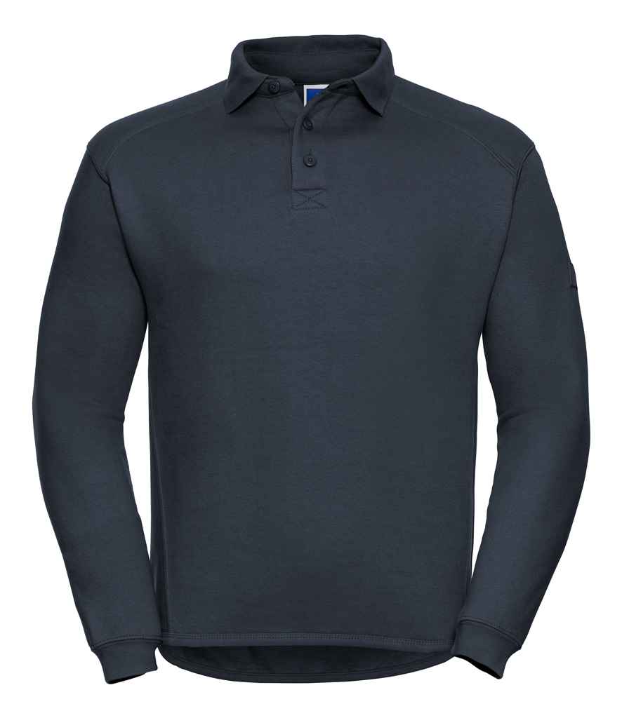 Russell Athletic Heavy Duty Collar Sweatshirt - French Navy