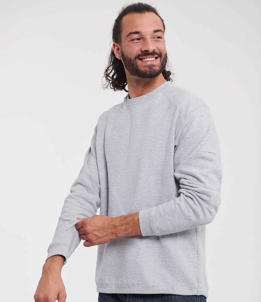 Russell Athletic Heavyweight Sweatshirt - Light Oxford