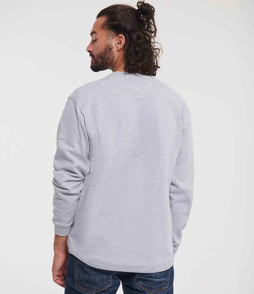 Russell Athletic Heavyweight Sweatshirt - Light Oxford