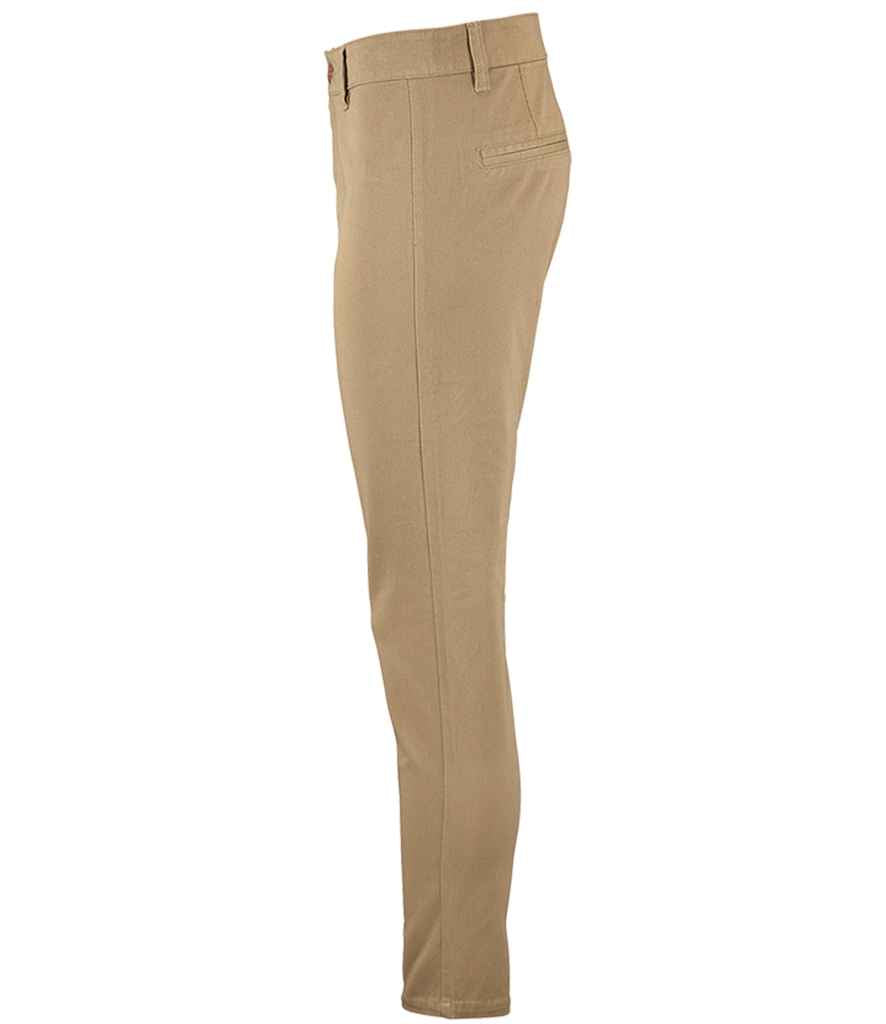 SOL'S Ladies Jules Chino Trousers - Chestnut