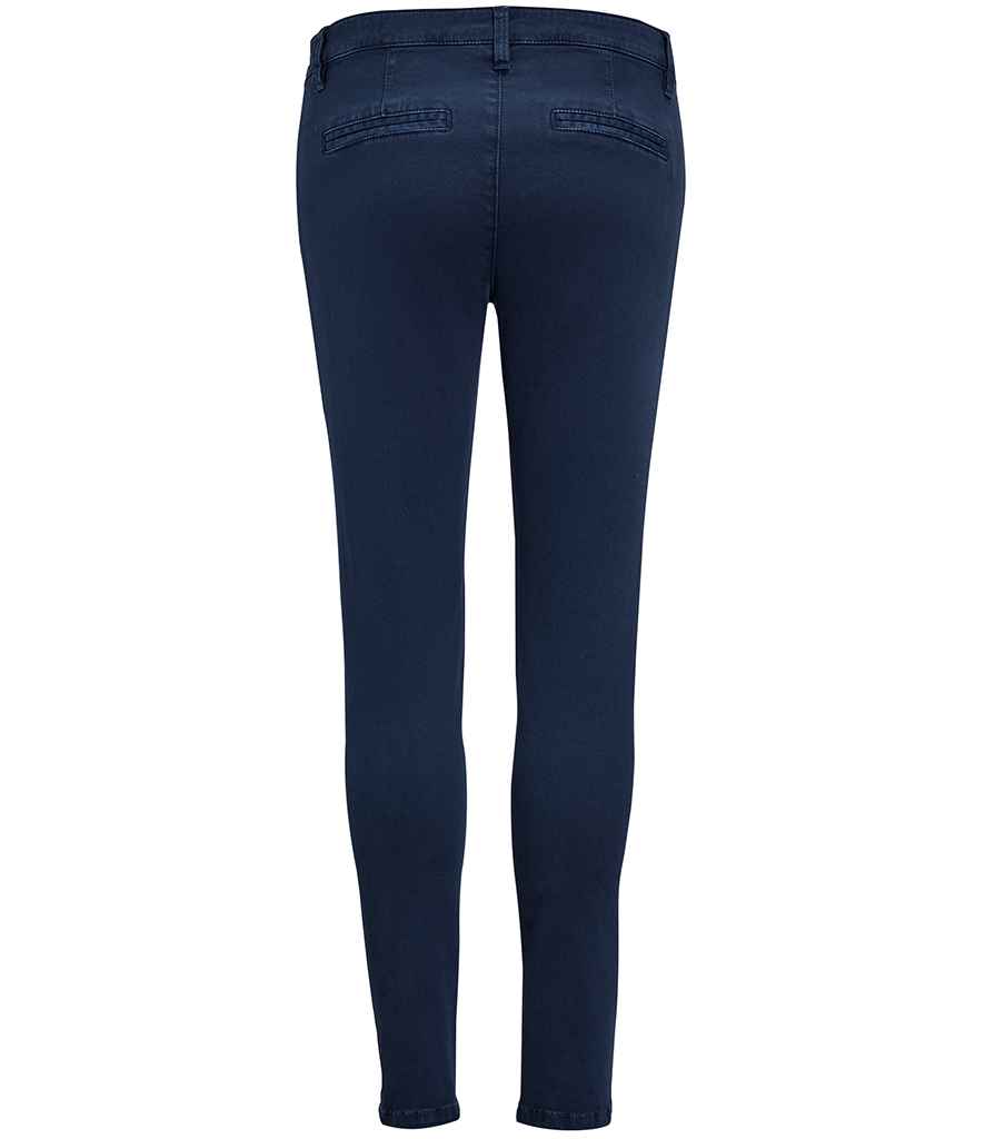 SOL'S Ladies Jules Chino Trousers - French Navy