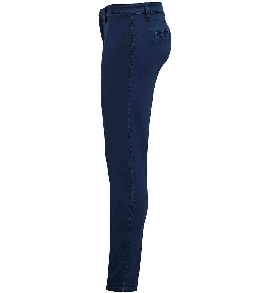 SOL'S Ladies Jules Chino Trousers - French Navy