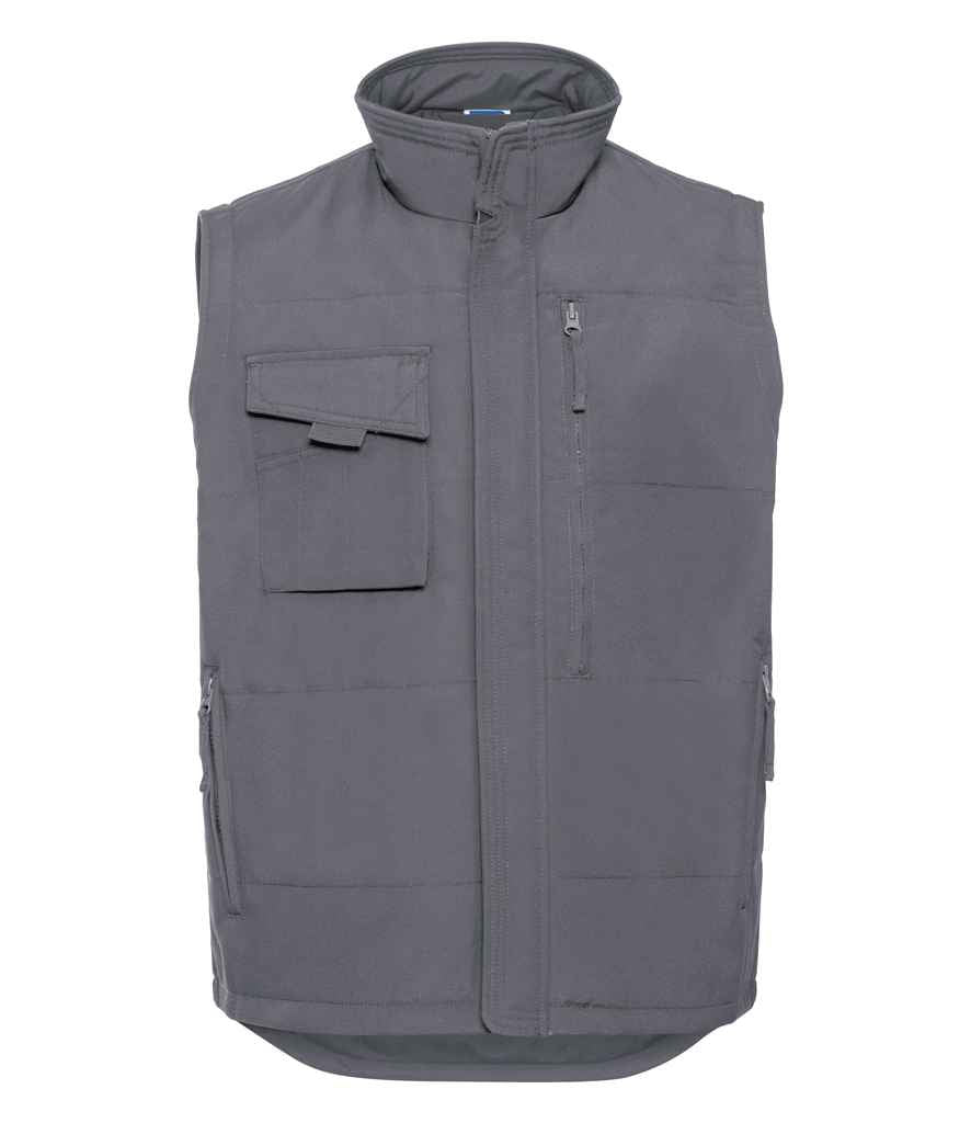 Russell Athletic Gilet - Convoy Grey